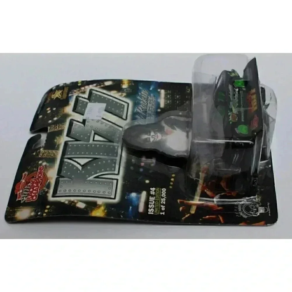 Vtg 1999 Kiss Racing Champions 1:64 Scale Die Cast Car Peter Criss Issue #4